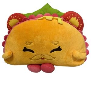 SHOPKINS Fiesta Wide Taco 14” Stuffed Animal Plush Toy Taco Cat